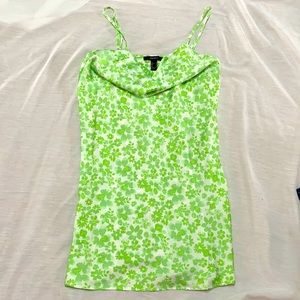 Forever 21 Green Flower Dress